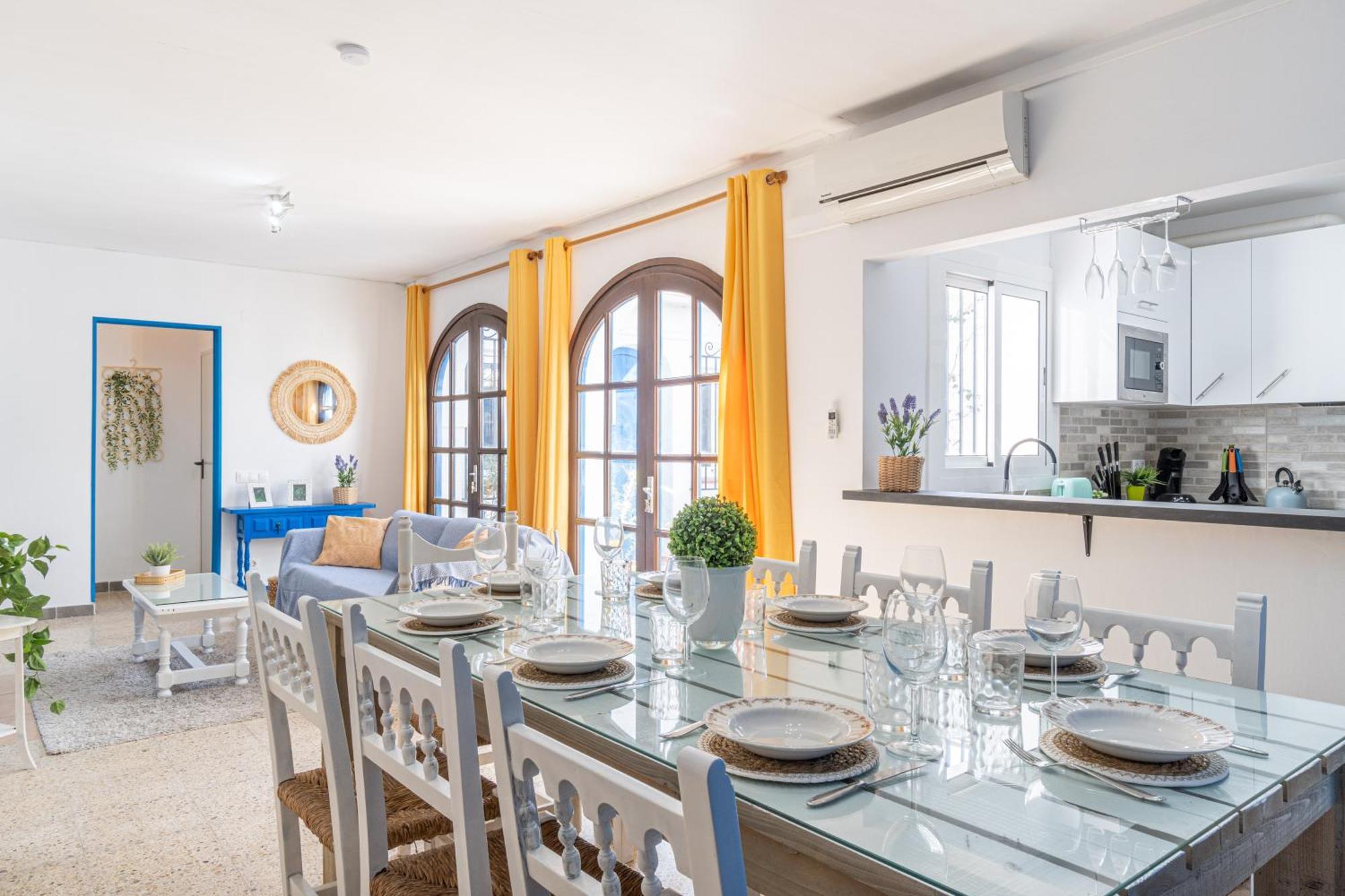 Calma Azul - 3Br - Terrace & Beach - Ac Wifi - 8 Guests Cambrils Kültér fotó